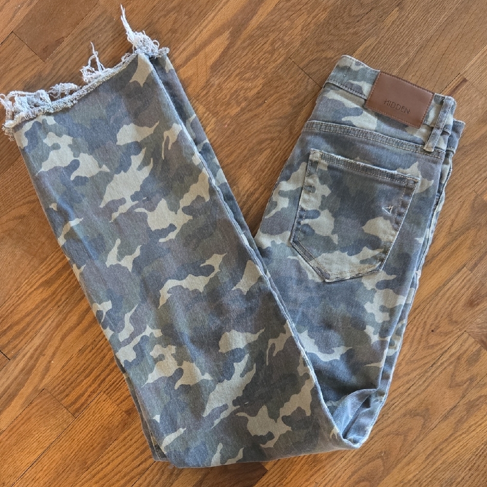 Hidden Camo Women's Wide Leg Jeans
